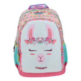 Chenson Happy Girl Large Primary Backpack Tablet Holder Llama Plush Drama Collection Hg64470-p Pink