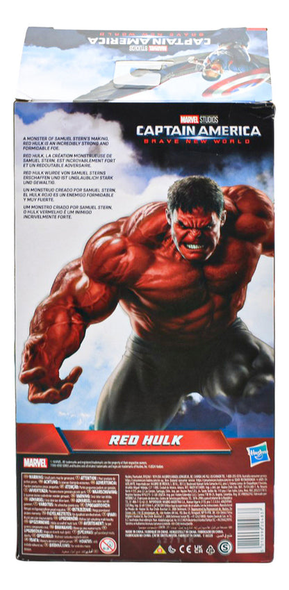 Marvel Capitan America Red Hulk Articulado 29cm Hasbro Cf