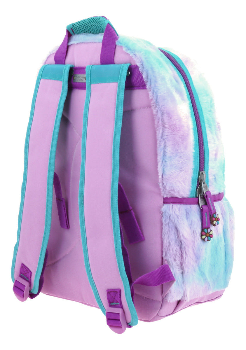 Mochila Grande Chenson Perezoso Peluche Happy Girl Loty Color Lila