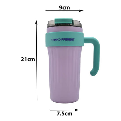 Botella Metalica Con Asa Tea Break 600ml Sm24coh819