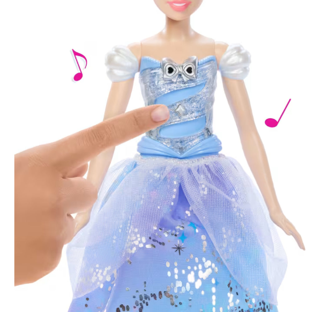 Cenicienta Con Vestido De Baile Encantado De Disney Princesas 3+ Mattel