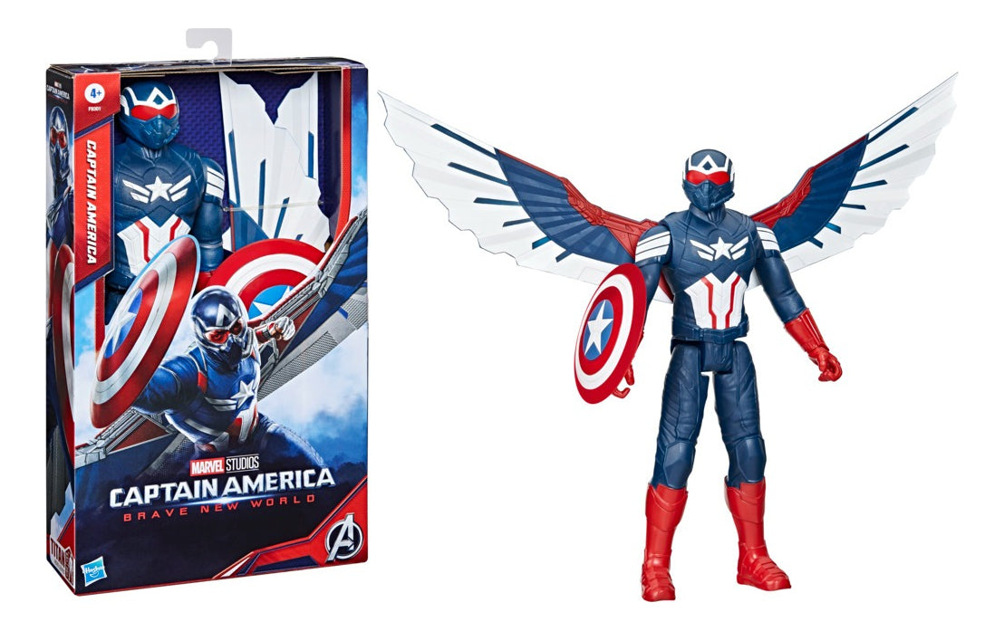 Marvel Capitan America - Figura Deluxe Del Capitán América