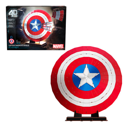 Rompecabezas Del Escudo Capitán América 4d Puzzles