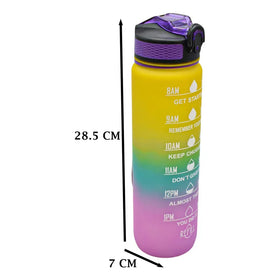 Botella Deportiva Arcoiris Refill 900ml Sm22hat274
