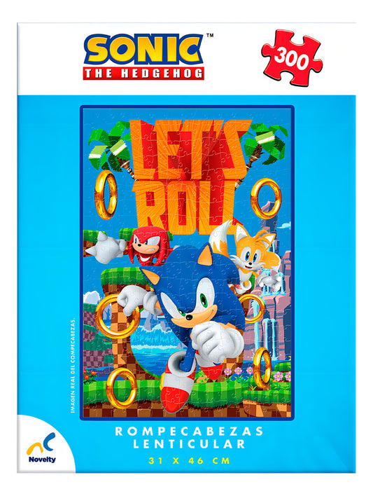 Rompecabezas Sonic Lenticular 300 Piezas