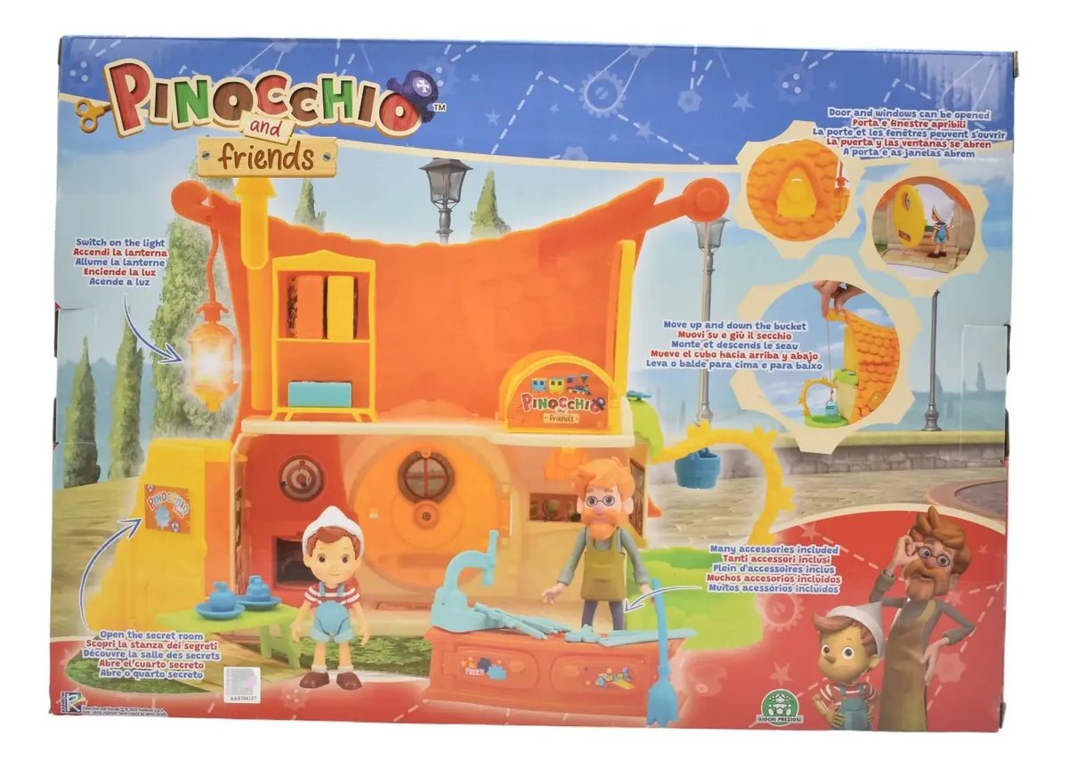 Pinocchio Y Amigos La Tienda Las Maravillas Giochi Preziosi Multicolor