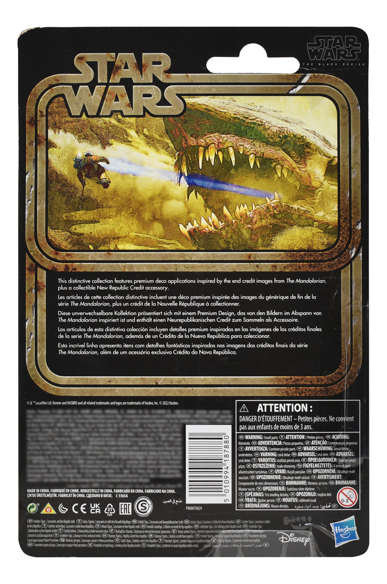 Starwars The Mandalorian Tatooine Figura 15cm Hasbro Cd