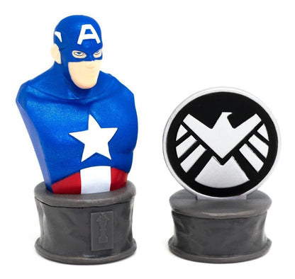 Ajedrez Novelty Marvel Coleccionable 32 Piezas 3d Estrategia