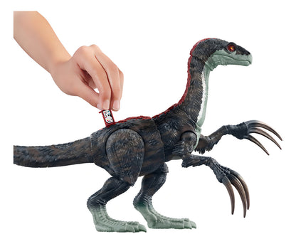 JURASSIC WORLD MATTEL, Therizinosaurus, Dinosaurios Juguetes para Niños, 4+ Años