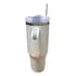 Vaso Termico Para Cerveza De Acero Inoxidable 1200ml Blanco