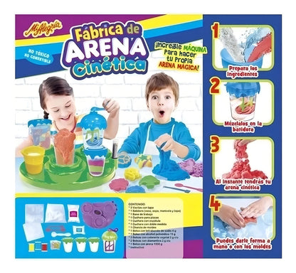 Fabrica De Arena Cinetica Mi Alegria Color Multicolor