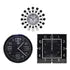 Reloj De Pared Analogo Pack 3 Pz #1 Bestway