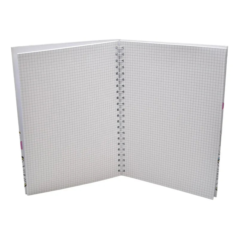 Cuaderno Tapa Dura Cuadricula 80 Hojas Oso Sm24esl504