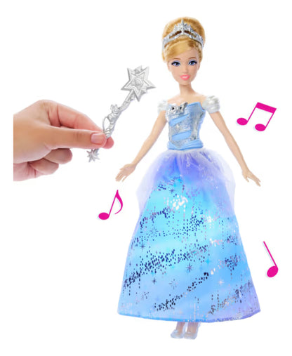 Cenicienta Con Vestido De Baile Encantado De Disney Princesas 3+ Mattel