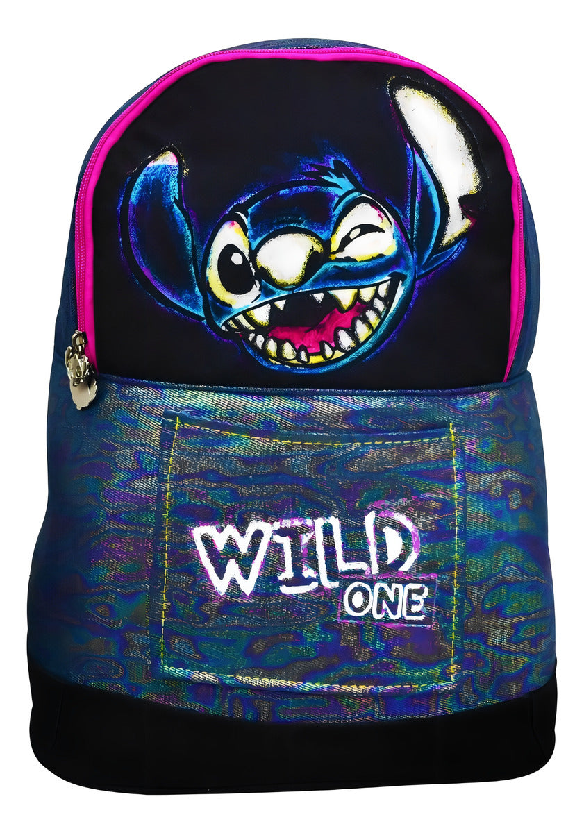 Mochila Lilo Y Stitch Wild One Estampado Primaria Atm