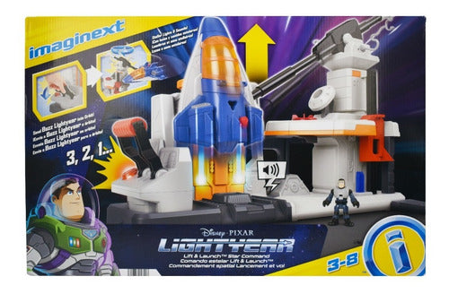 Disney Lightyear Comando Estelar Lift Y Launch Imaginext