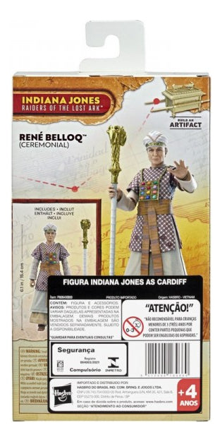 Hasbro Rene Belloq Ceremonial Indiana Jones Adventure Series