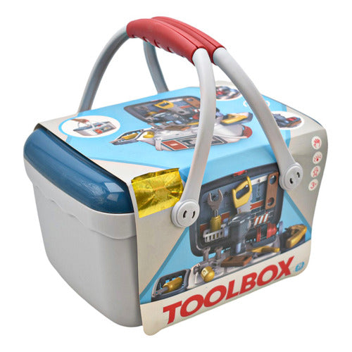 Maletin De Herramientas 2 En 1 Con 26 Piezas Toolbox 13m04