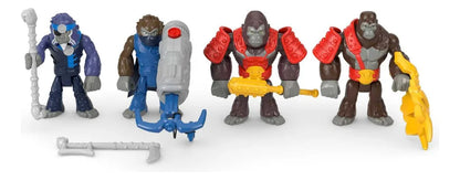 Figura de Acción Paquete Gorilas y Monos Aventura Imaginext