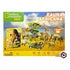 Fauna Africana Rompecabezas Escenairio 3d 69 Pz Novelty