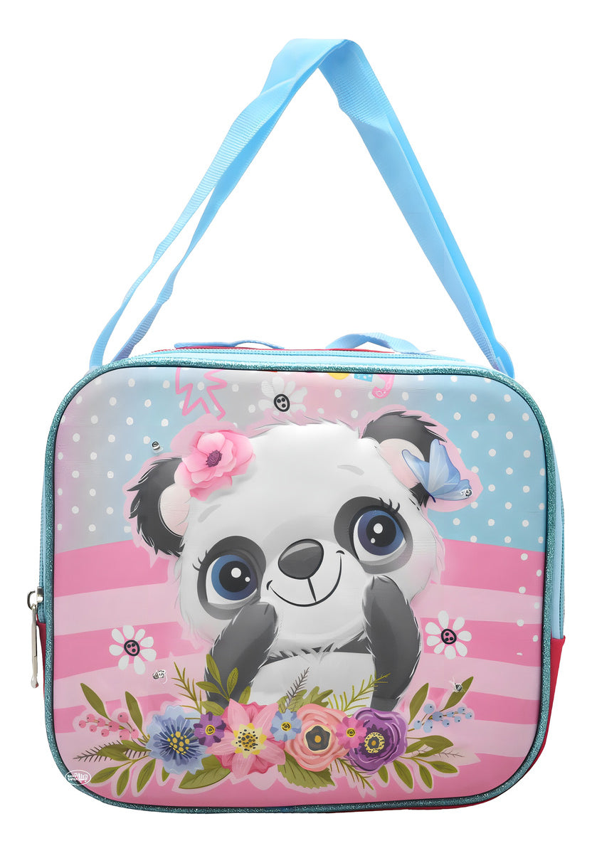 Mochila Lonchera Y Lapicera Koala Hello Lovely Con Luz 3d Rosa Primaria Ll23bpm050 Lluvia
