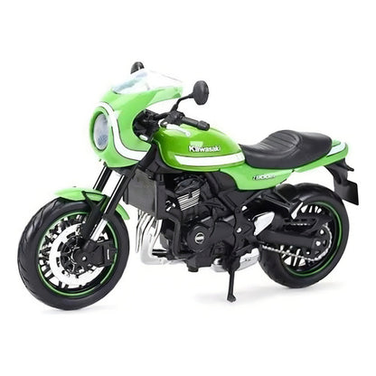 Kawasaki Z900rs Cafe Verde Motocicleta A Escala 1:12 Maisto