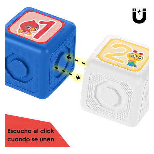 Connectables Dive And Soar Cubos Magneticos Baby Einstein Color Multicolor