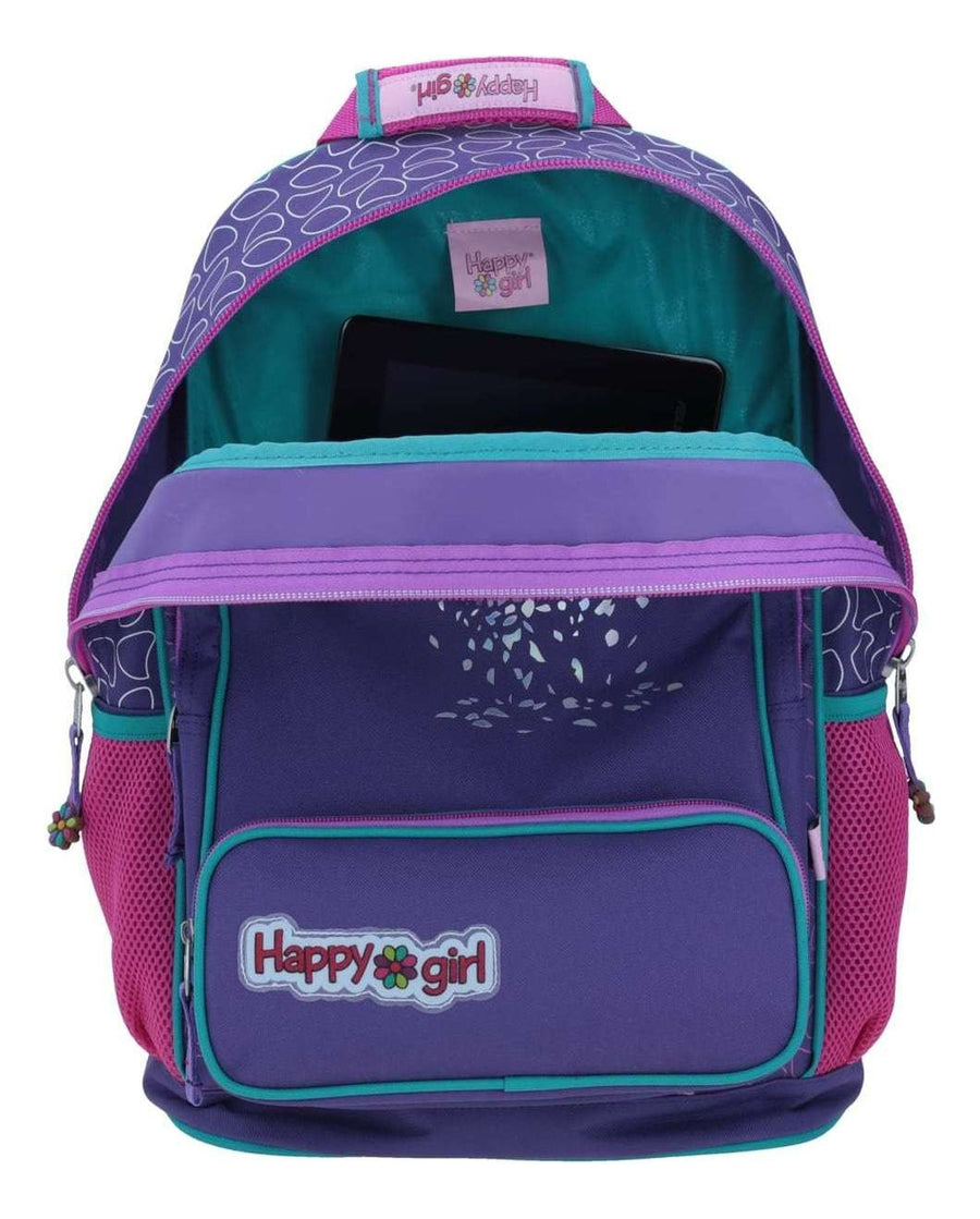 Mochila Escolar Para Niña Primaria Chenson Jirafa Magic Color Azul