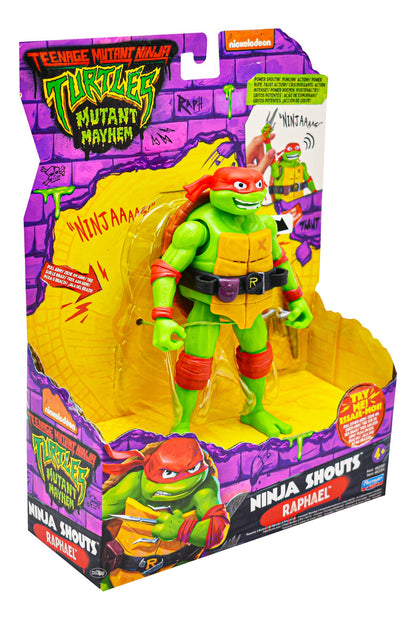 Tortugas Ninja Mutant Mayhem Raphael Ninja Shouts Playmates
