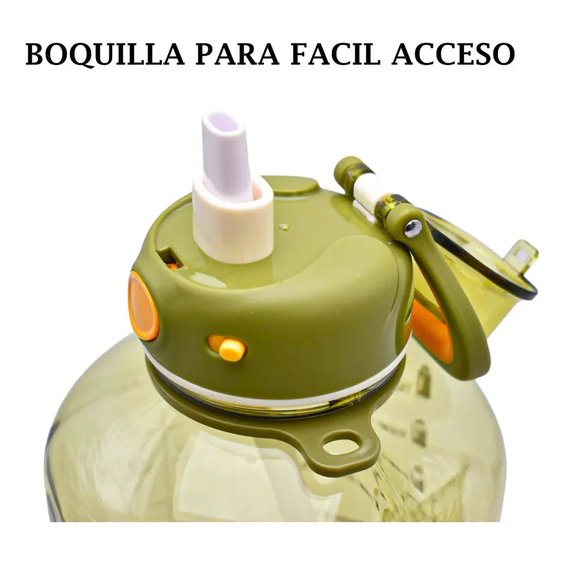 Botella De Tritan Con Asa 2200ml Sm22hat164