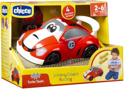 Carrito Control Remoto Chicco Johnny Coupe Racing Luces Color Rojo