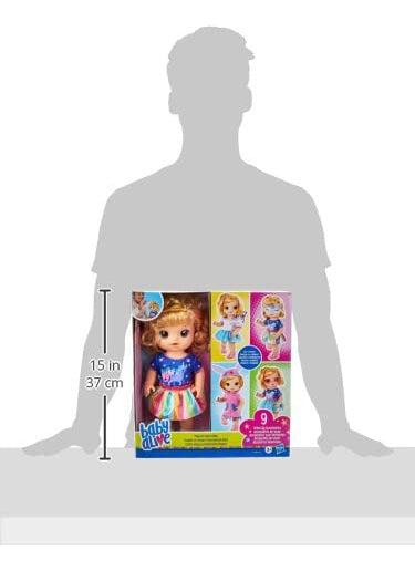 Baby Alive Estilos Magicos Muñeca Rubia 32cm Hasbro