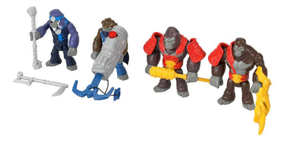 Figura de Acción Paquete Gorilas y Monos Aventura Imaginext