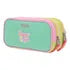 Lapicera Estuche Chenson Triple Happy Girl Kpop Rosa K-pop