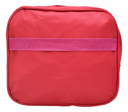 Mochila Escolar Con Ruedas Rosa Poliéster Lluvia 15L 3D Niñas