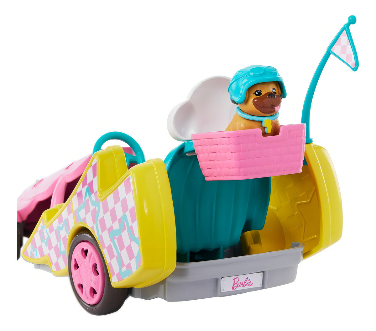 Barbie Vehículo Para Muñecas Stacie Al Rescate Go-kart Color Multicolor