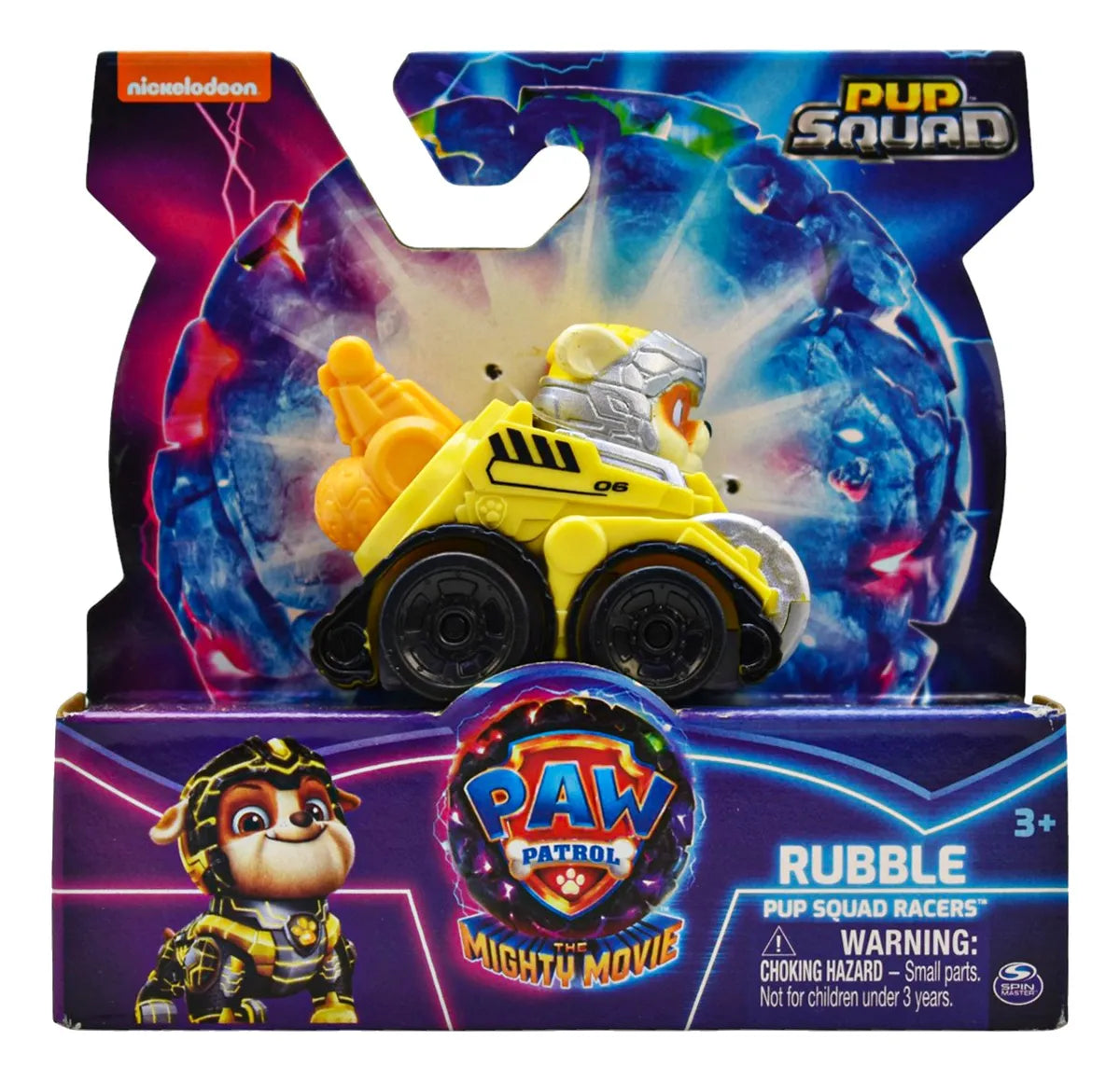Paw Patrol Mighty Pup Squad Racers Pack 6 Piezas Spin Master