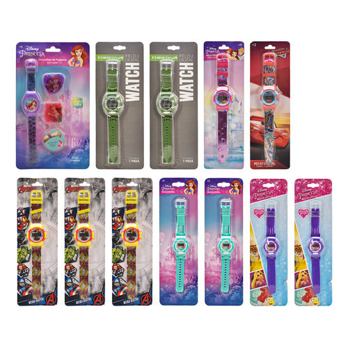 Reloj Digital Infantil Pack 12pz Bestway Cf Color Multicolor