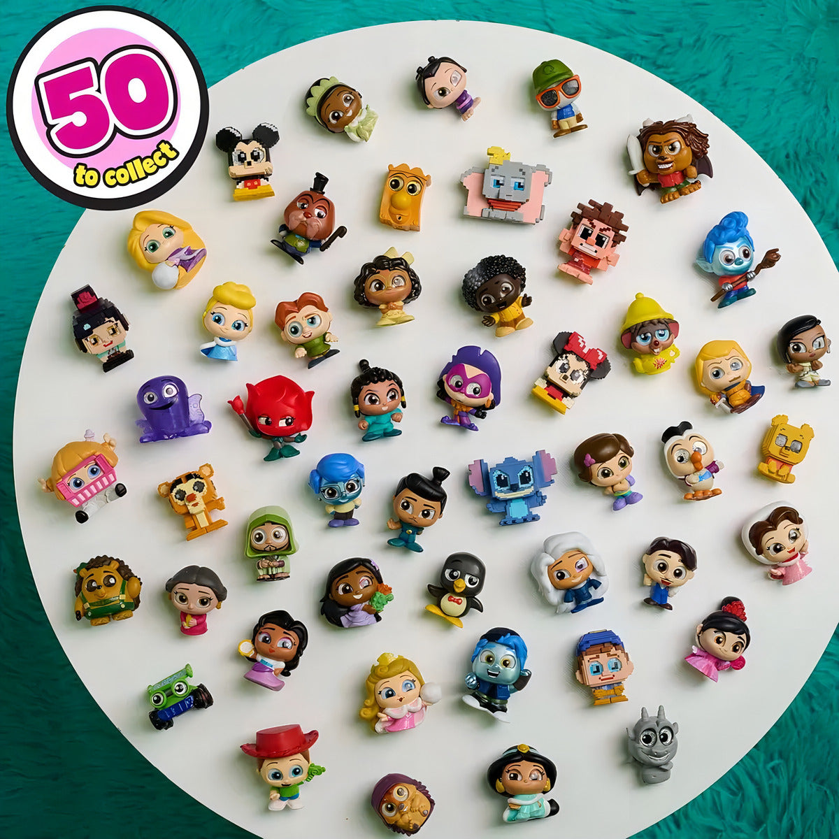 Figuras Disney Doorables Edicion Especial Pixel Perfect