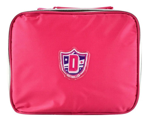 Lonchera Friducha Tornasol 3d 984432 Distroller Color Rosa/Plata