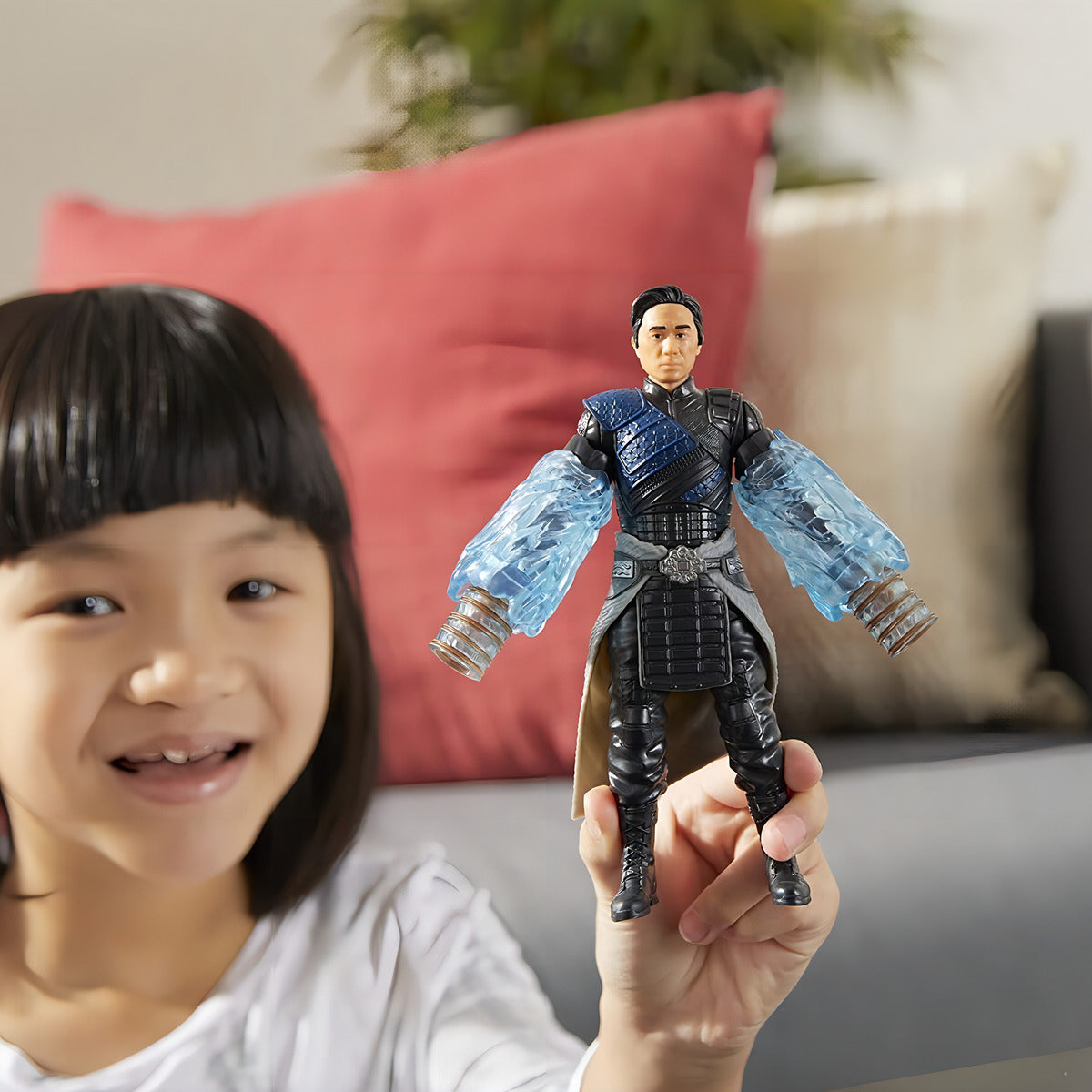 Figura De Acción Marvel Hasbro Shang-chi Wenwu Articulada
