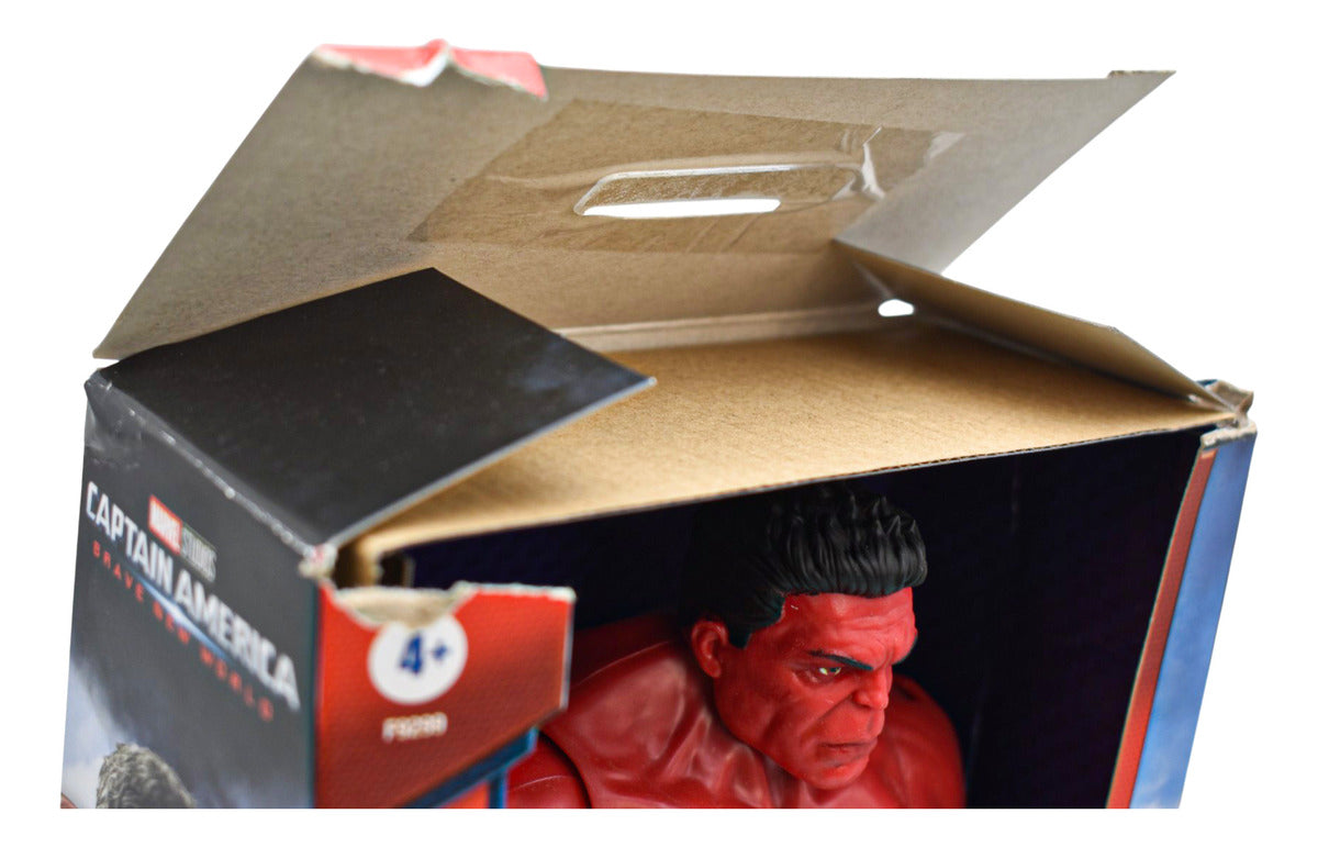 Marvel Capitan America Red Hulk Articulado 29cm Hasbro Cf