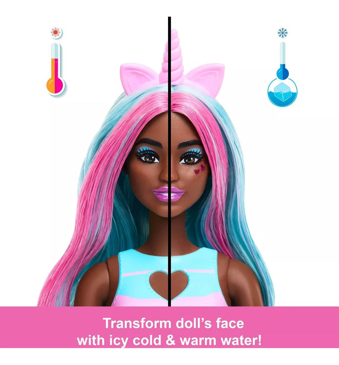 Mattel Muñeca Barbie Pop Reveal Shakes Unicornio Con Aroma