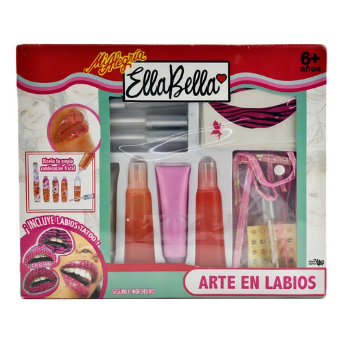 Ella Bella Arte En Labios Mi Alegria