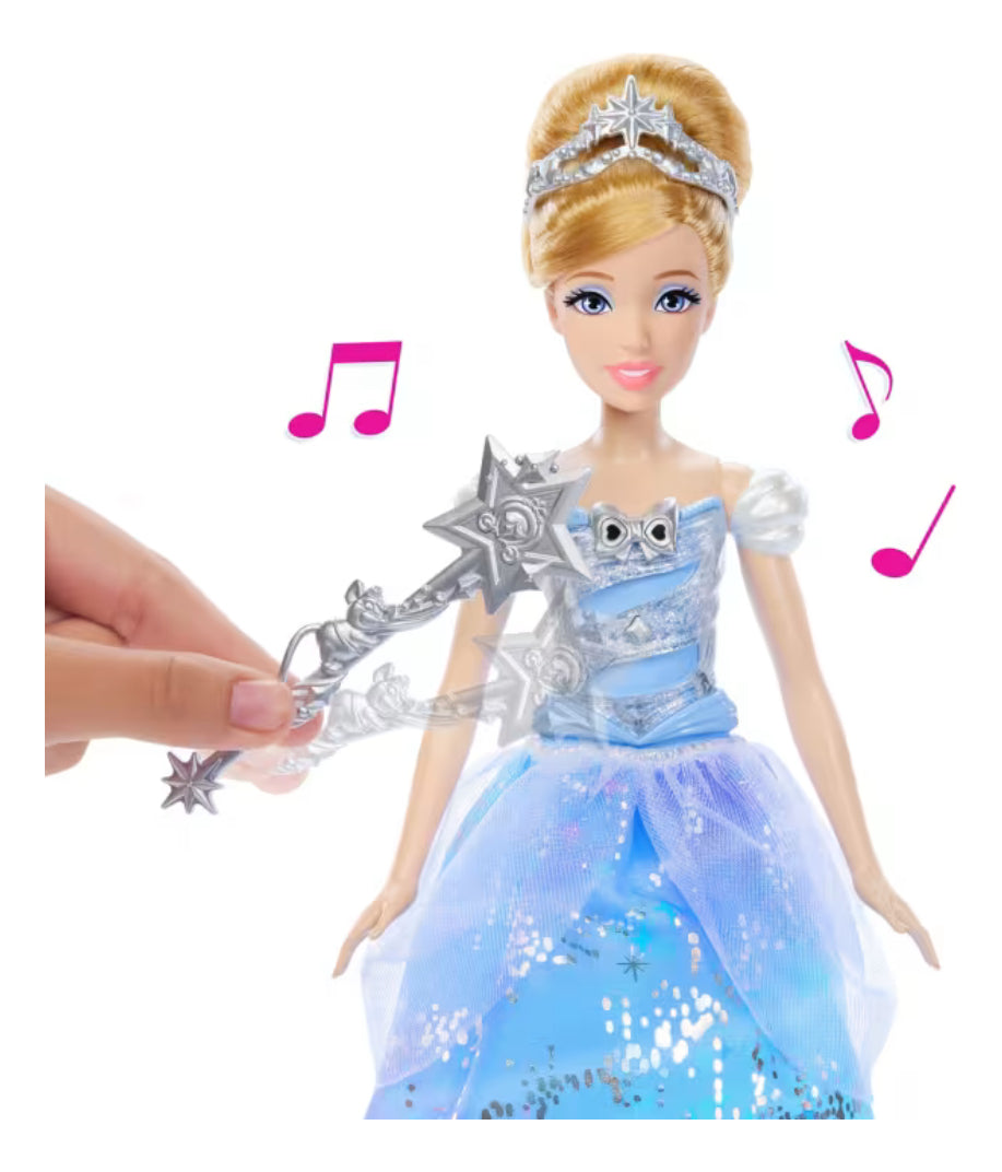Cenicienta Con Vestido De Baile Encantado De Disney Princesas 3+ Mattel