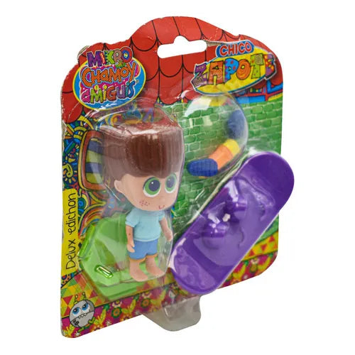 Mikro Chimichanga Chico Zapote Chamoy y Amiguis Distroller PVC 7cm