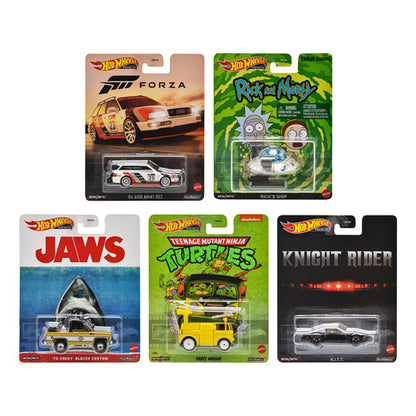 Hot Wheels Premium Pack 5 Vehiculos Escala 1:64 Dmc55 Mattel Multicolor