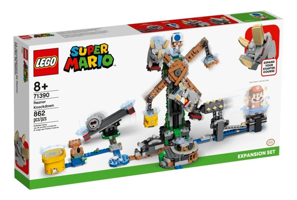 Kit Lego Super Mario Derribo De Los Reznors 71390 862 Piezas