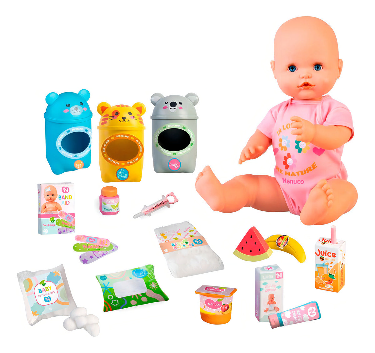 Muñeca Bebé Nenuco Care & Recycle
