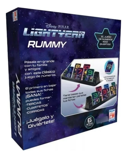 Juego De Mesa Rummy De Lightyear De Fotorama